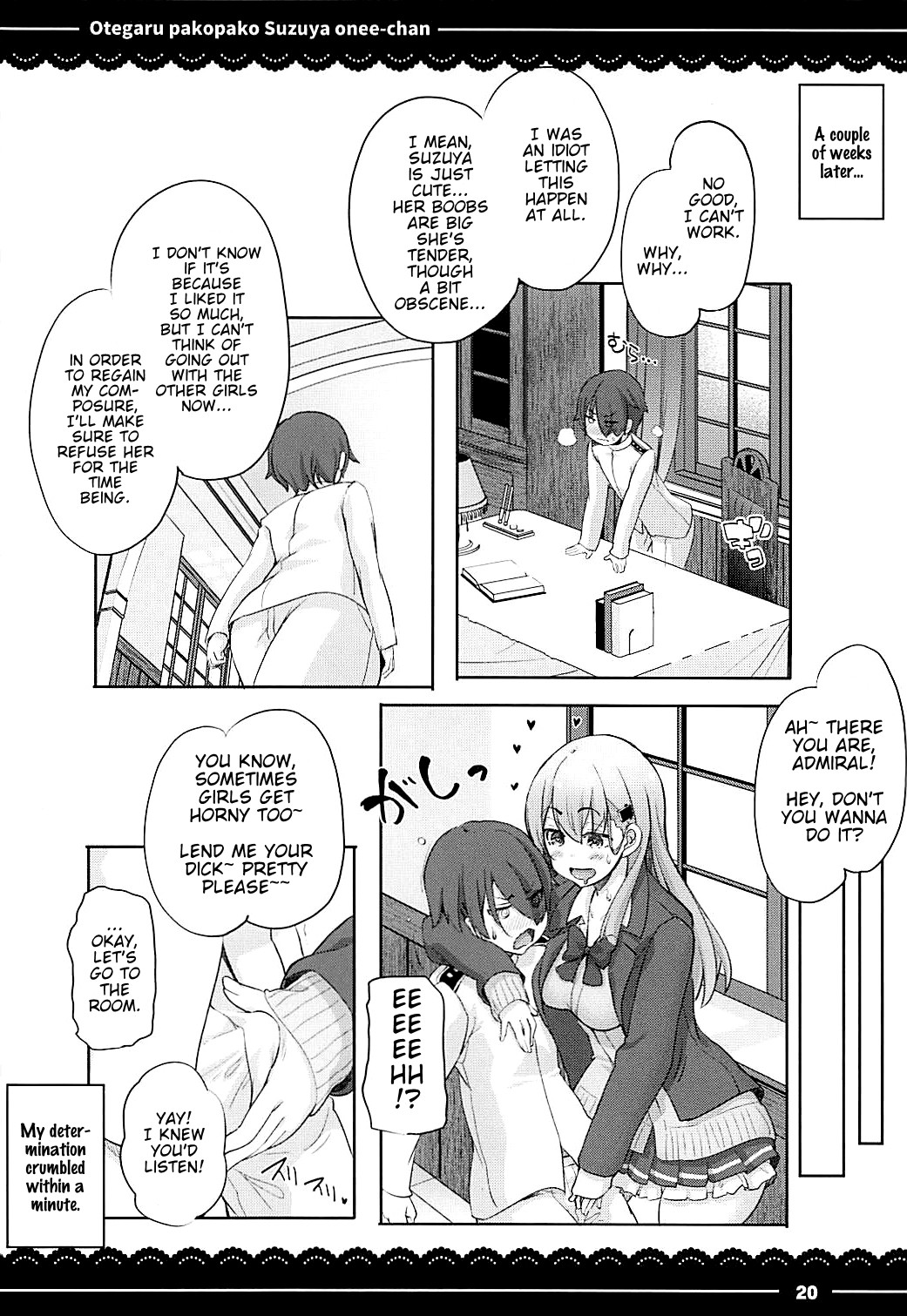 Hentai Manga Comic-Suzuya Onee-chan's Simple Task-Read-21